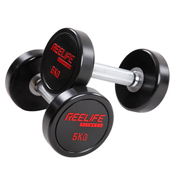 銳飛2.5-25KG PU圓頭啞鈴275KG/套 REDB-P120