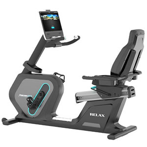英吉多商用臥式健身車(chē)(15.6寸高清觸摸屏) PP390T