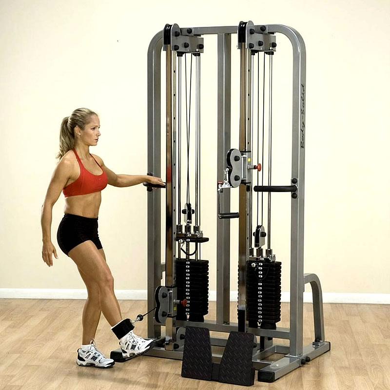 Body-Solid十字拉力訓練器 SDC2000G 大腿外側訓練