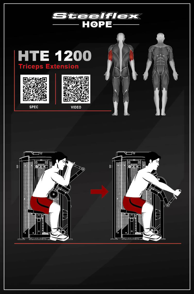 Steelflex HTE1200 肱三頭肌伸展訓(xùn)練器